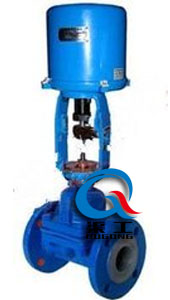 ZRHG電動隔膜調節(jié)閥（襯膠隔膜閥）